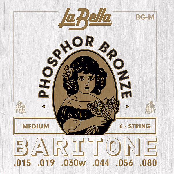 La Bella Baritone Ph.-Bronze BGM 015/080 