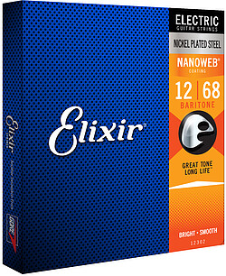 Elixir 12302 Elecric Nanoweb Bar 012/068 