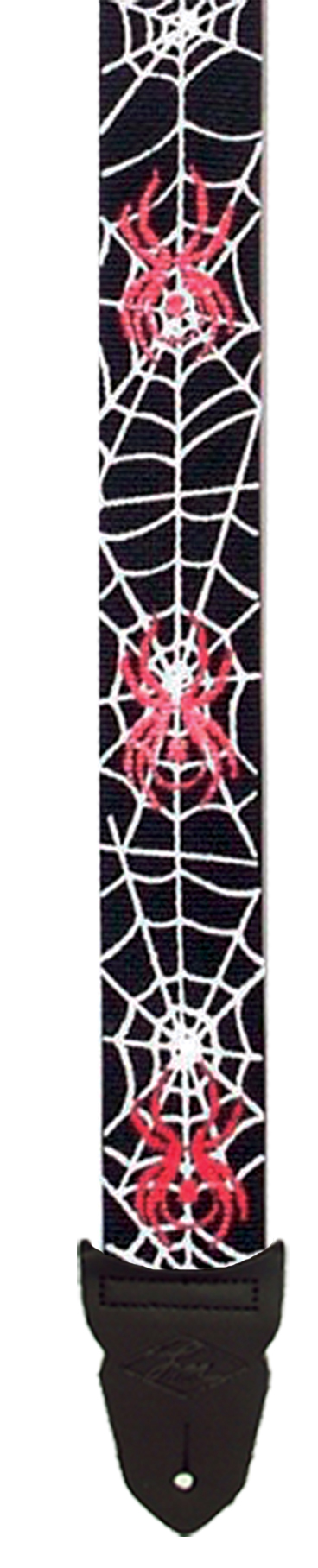 Motiv. spider web Breite: 5 cm Ausführung: mit Lederenden ... LM Gurt PS-4 Nylon *
