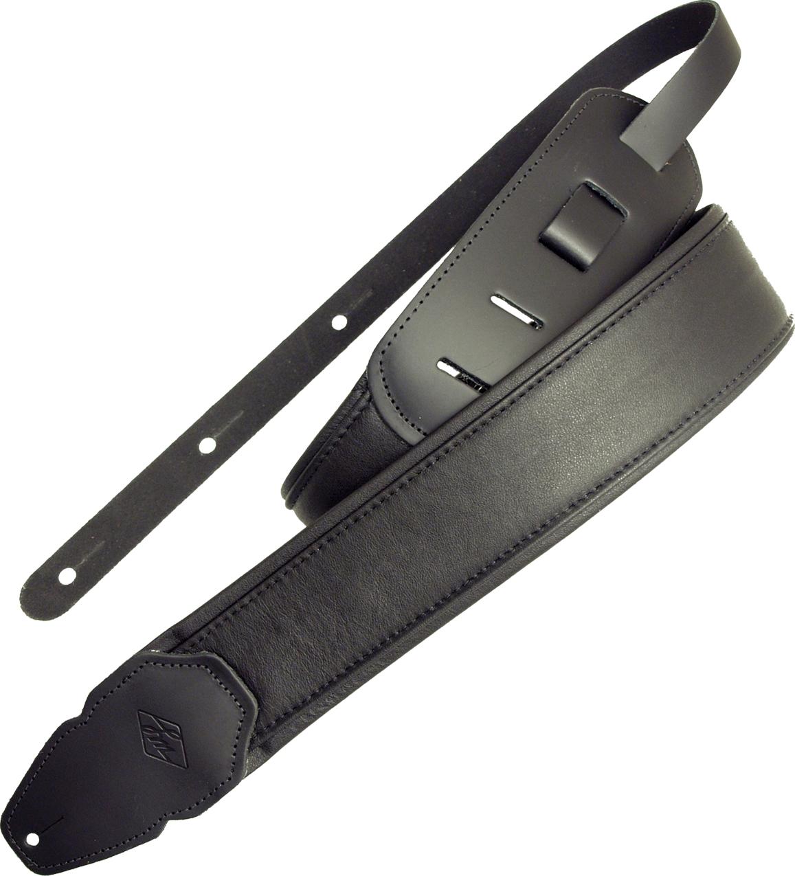 Beschreibung: Feiner, weicher Ledergurt mit bequemer Polsterung. Mehrteilig vernäht, mittels Schlaufe in der Länge …... LM Gurt UL-323 Garment Leder 7,5cm bk