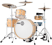 PODLR420PK1- WB Bass Drum Set Up Die perfekte, extrem einfach zu transportierende Lösung für kleine Locations, wo geringe Lautstärke gefragt ist. 3. 5" x 10" Jingle Snare Drum 7" x 10" Tom Tom 10" x ... Dixon Little Roomer Kit mit Bass Drum