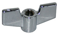 8 mm Gewinde. Verchromt. Dixon PAWN-13I 8 MM Beckenh-Flügelmutter
