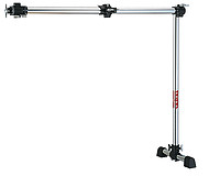 Rack aus dem Dixon Flex- Rack- System Rackerweiterung mit T- Fuß und gerader Stange Rack besteht aus den Einzelkomponenten: (1X) PSOB- 43B, (1X) PSOB- 36B, (1X) PSO- MTLA, (2X) PAKL- 1831, (1X) PAKL ... Dixon PSO70 Rack-Erweiterung T-Fuß