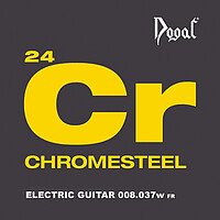 Die Dogal Chromesteel Roundwound Saiten für E-Gitarre sind mit einer speziellen Chrom- legierung versehen. Dies führt zu …... Dogal El. Chromesteel FR *