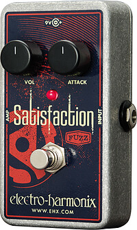 Mit dem Satisfaction bringt Electro Harmonix das Thema Fuzz Pedal auf den Stand der Dinge. Mit True Bypass Switching bleibt …... Electro Harmonix Satisfaction Fuzz