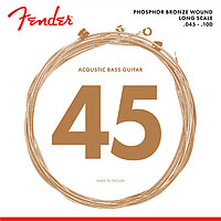 Fender® Bass Strings 8060 34" Ac.​045/​100 