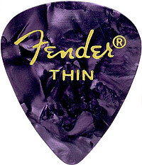 Fender® Picks 351 purple moto *  