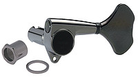 Geschlossene Bass Mechanik in Leichtbauweise mit Aluminium Welle und platiertem Plastikflügel Features: Lubri- Coat, Rock Solid Posts. Wellenlänge: 31 mm Wellendurchmesser: 11 mm Übersetzung: 1: 20 ... Gotoh GB-720 Mechanik 2L2R black