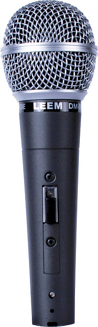 Beschreibung: Dynamisches Gesangsmikrofon mit Schalter Typ: Moving coil dynamic Polar Pattern: Uni-directional Frequency Response: 60Hz-15KHz Sensitivity: -55dB ±3dB Impedance: 400 Ohm Inkl. … Leem DM302 Microphone inkl. Kabel