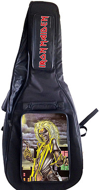 Für Westerngitarre Motiv: Iron Maiden Killers & Band Logo (licensed printing) Das Gig Bag für den echten Fan! Sauber verarbeitet, mit strapazierfähiger 600D Nylon Oberfläche und schützender ... Perri´s Iron Maiden Gig Bags *