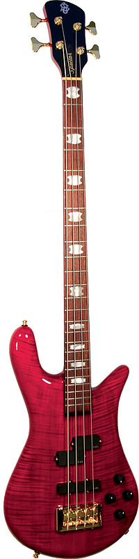 Der Euro bietet alle Features, die Spector Bässe weltweit berühmt gemacht haben. Den extrem komfortablen, komplett gewölbten Korpus aus europäischer Erle mit diversen Decken- hölzern, den 3- ... Spector Euro 4 LX Black Cherry Gloss