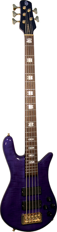 Der Euro bietet alle Features, die Spector Bässe weltweit berühmt gemacht haben. Den extrem komfortablen, komplett gewölbten Korpus aus europäischer Erle mit diversen Decken- hölzern, den 3- ... Spector Euro 5 LX-TW Blue Stain Gloss