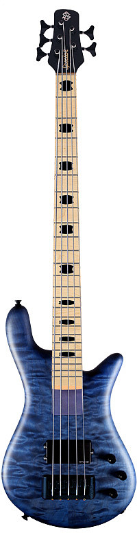 Der Rebop bietet alle Features, die Spector Bässe weltweit berühmt gemacht haben. Den extrem komfortablen, komplett gewölbten Korpus aus europäischer Erle mit schön gemaserter USA Ahorndecke, den 3- ... Spector ReBop 5 MM Blue Stain Matte