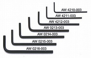 AP AW 0214-003 Sechskantschlüssel 2,0 mm 
