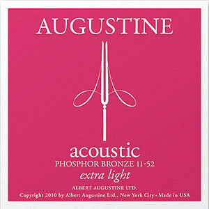 Augustine Acoustic Ph.Bronze EL 011-052 