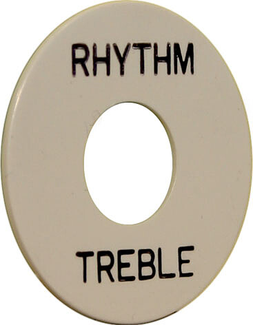 Catfish Rhythm/Treble Plate, weiß  