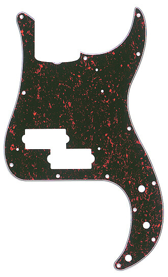 Fender® 62´ P-Bass® Pickg. tort. 4-ply  
