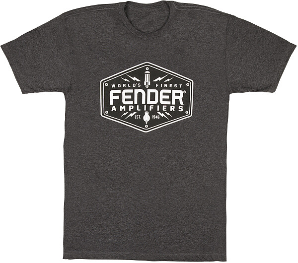 Fender® Amplifiers Logo T-Shirt grey XXL 
