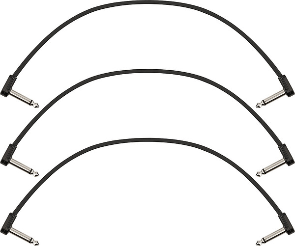 Fender® Blockchain 12" Patch Cable (3)  