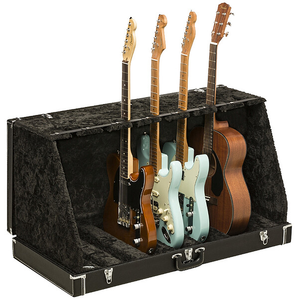 Fender® Classic Case Stand, Black, 7 gtr 