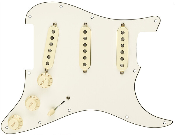 Fender® Prewired PG Strat® 57/62 white  