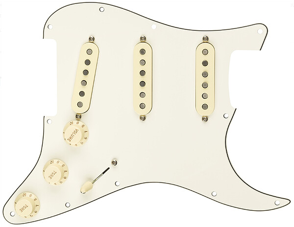 Fender® Prewired PG Strat® Fat 50 white  