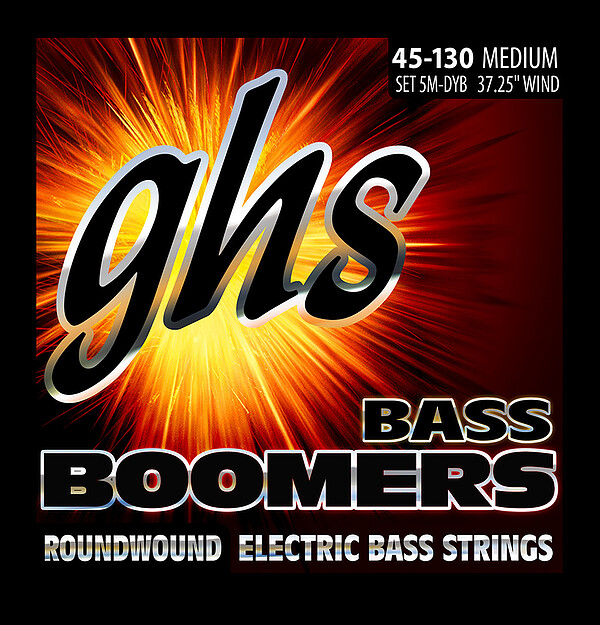 GHS 5M-DYB 5-String Bass 045/130 