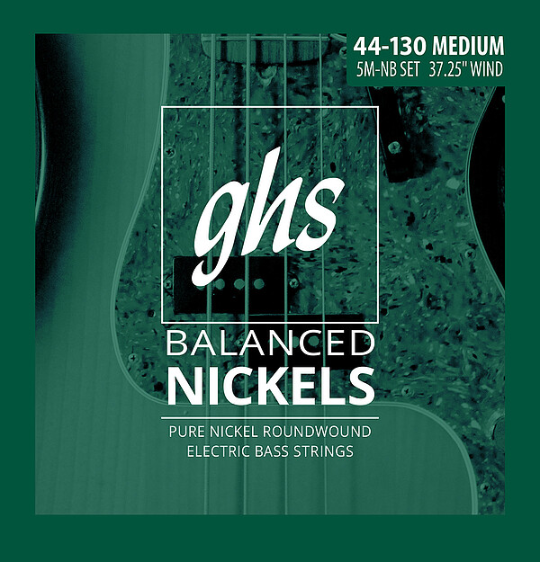 GHS Balanced Nickel Bass 5M-NB  