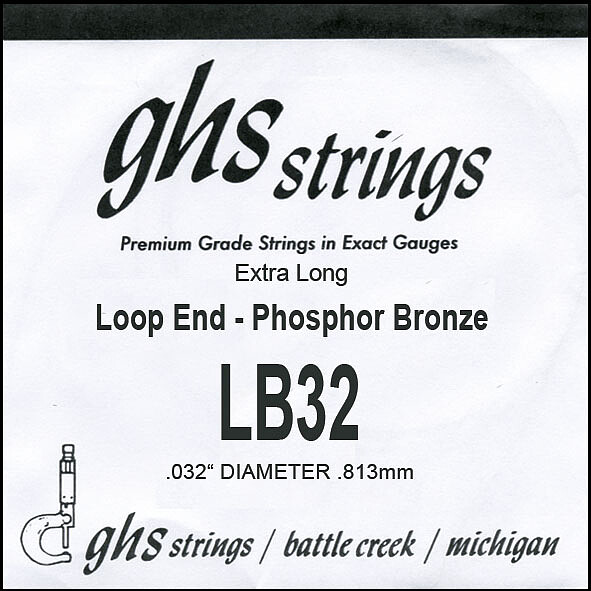 GHS Loop End Ph. Bronze LB 32  