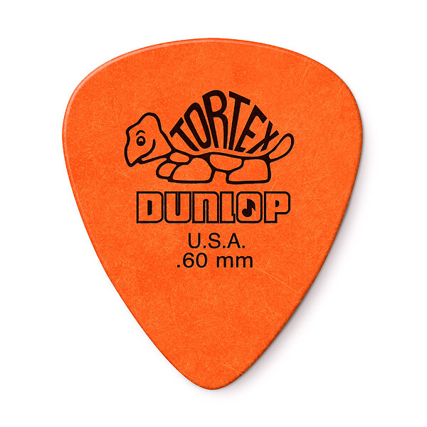 Dunlop Plectren Tortex 060 orange (12)  