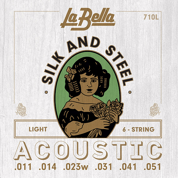 La Bella 710 Silk & Steel Acoustic *  