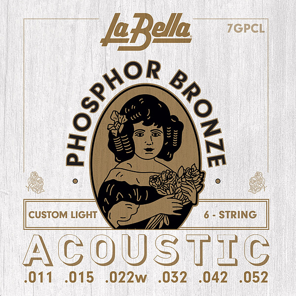 La Bella 7GPCL Phosphor Bronze 011/052 
