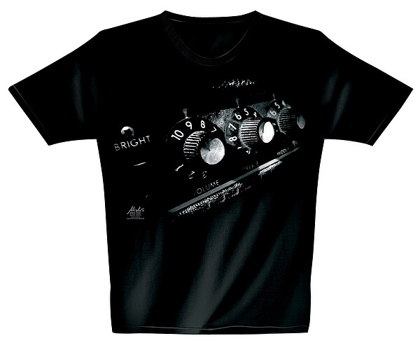 T-Shirt schwarz Astro Amp L  