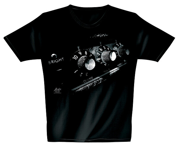 T-Shirt schwarz Astro Amp M  