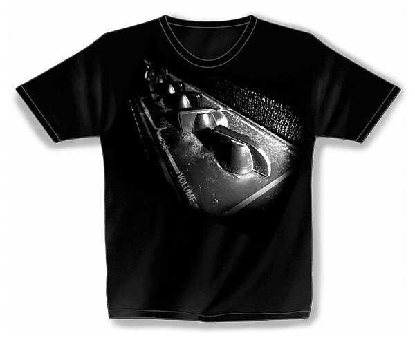 T-Shirt schwarz Galactic Amp *  