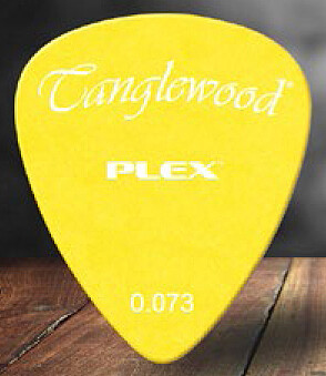 Tanglewood Plex Pick 0,73 yellow (12)  
