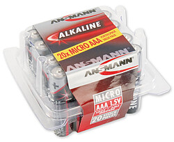 Ansmann Alka-Batterie Micro AAA 1,5V(20) 