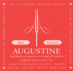 Augustine Classic rot Einzelsaiten *  