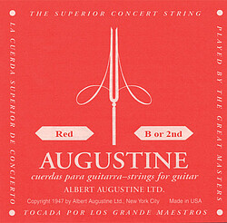 Augustine rot H 2 Einzelsaite  