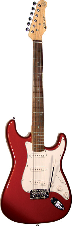 Career Stage-1 E-Gitarre candy apple red 
