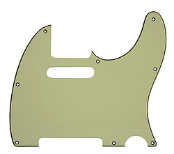 Pickguard T-Type 3ply, mint green  