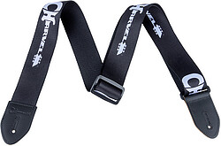 Charvel® Guitar Strap, black, white Logo 