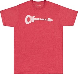 Charvel® Logo T-Shirt, heather red *  