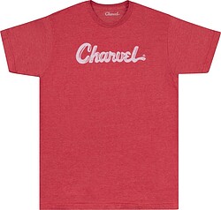 Charvel® Toothpaste Logo Tee htr red XL 