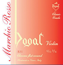 Dogal R31 Violin Saiten, 4/4-3/4 chrome  