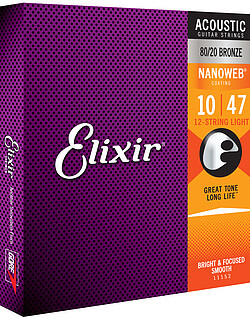 Elixir 11152 12-Str. Bronze Nano 010/047 