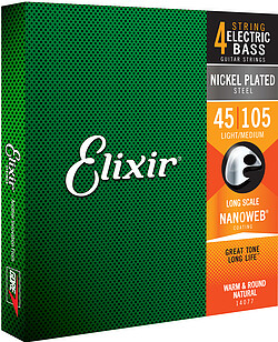 Elixir 14077 Bass LM Nano 045/105  