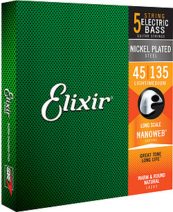 Elixir 14207 5-Strg Light/Med. 045/135 