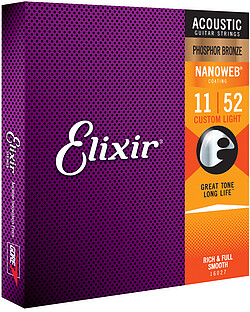 Elixir 16027 Ph. Bronze Nano CL 011/052 