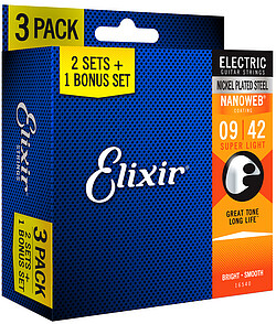 Elixir 16540 3/​2 Electric Nano 009/​042  